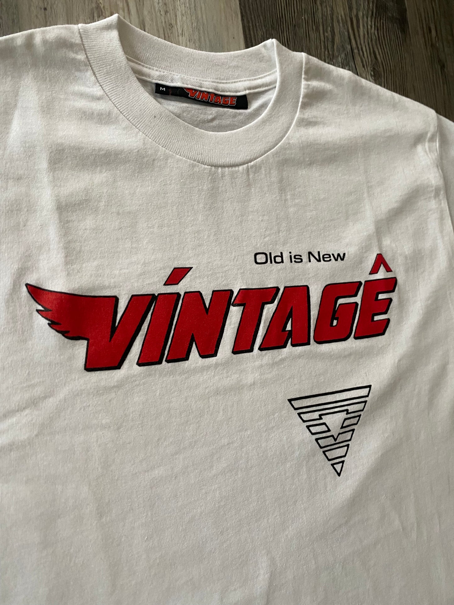 Old is New - Vintage Wing Tee White