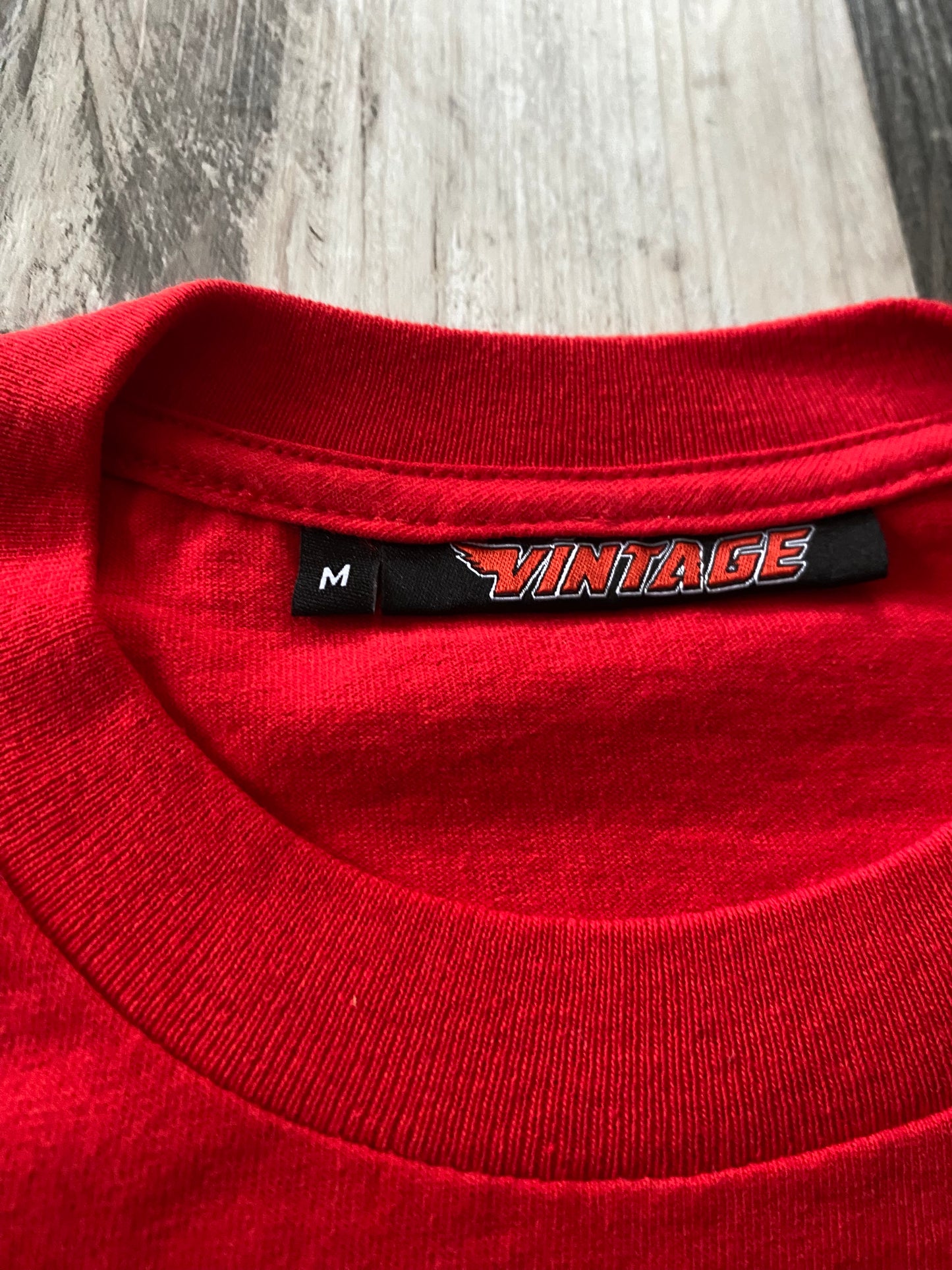 Old is New - Vintage Wing Tee Red