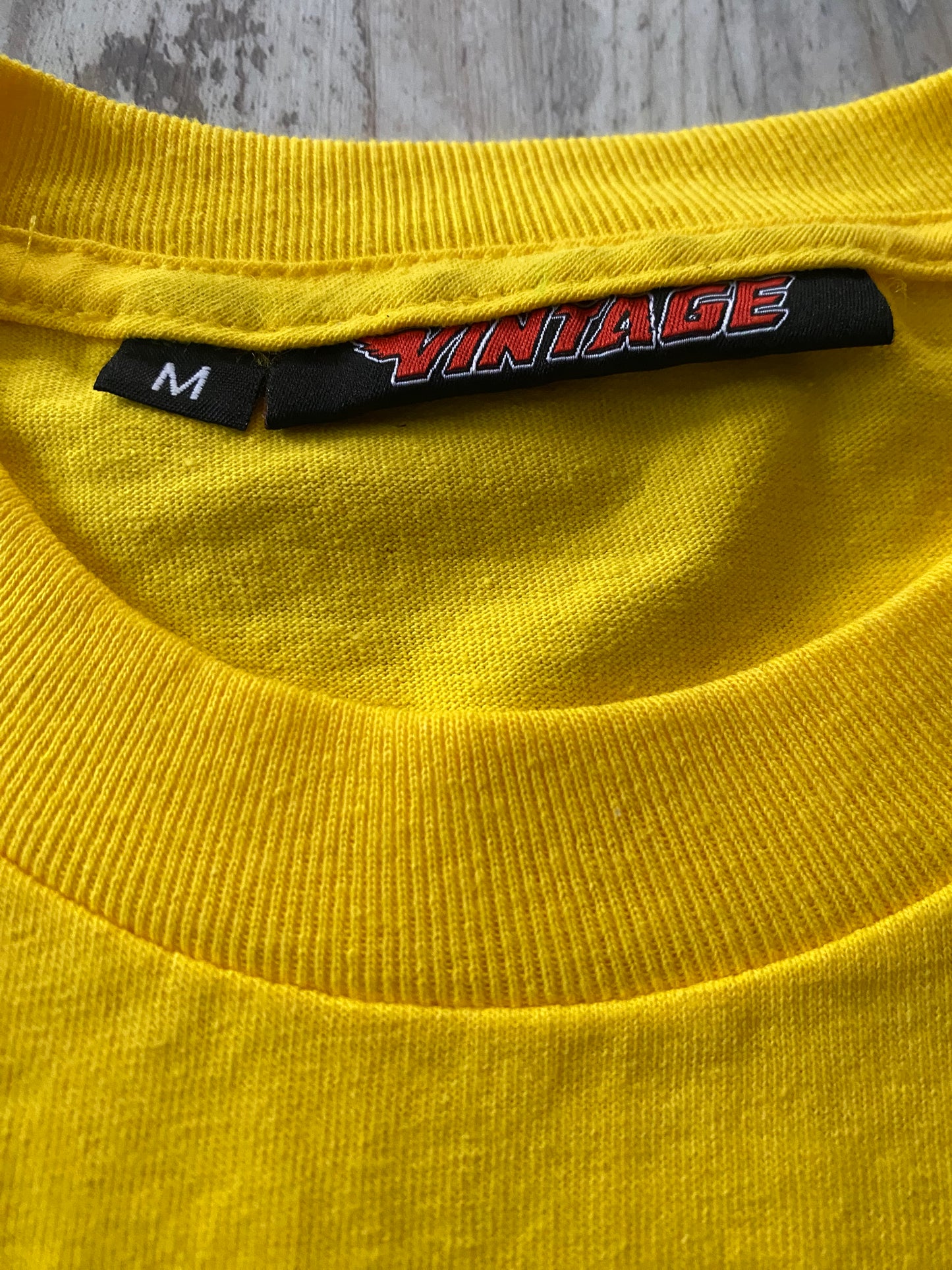 Old is New - Vintage Wing Tee Yellow