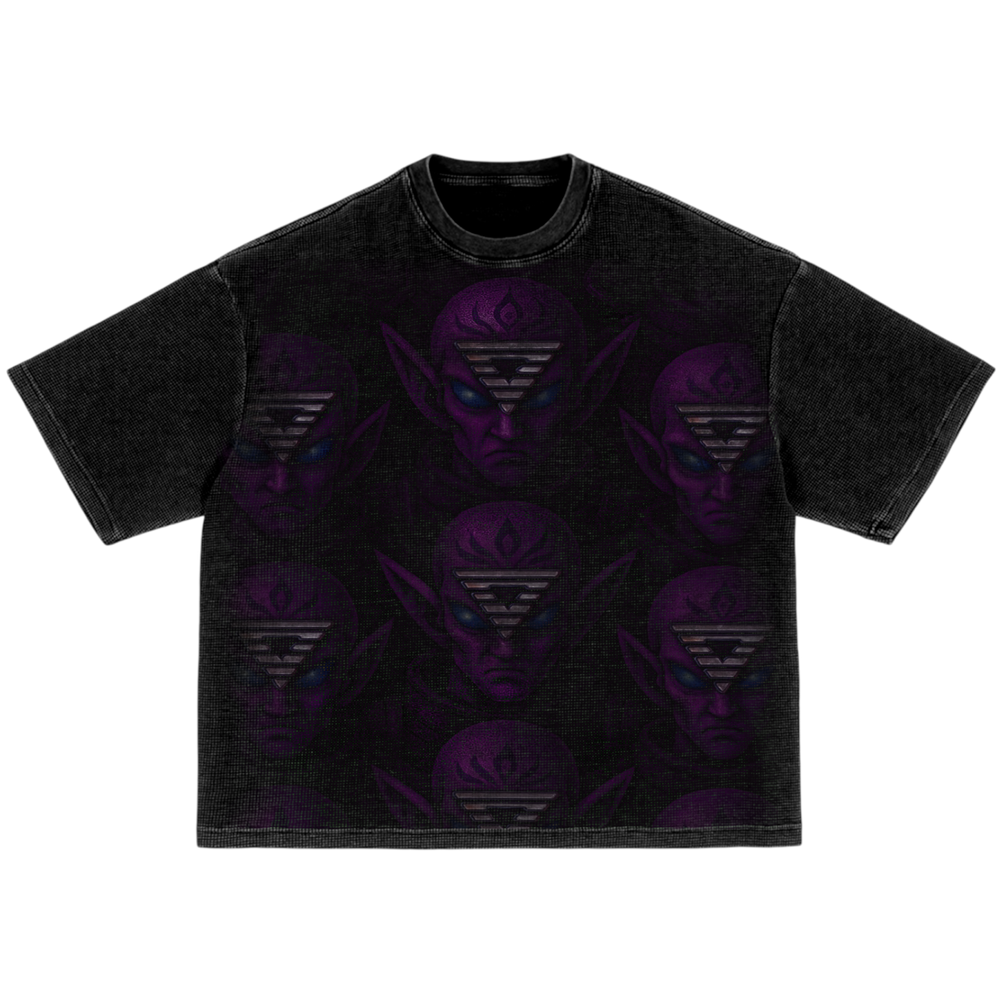 Raider Heads Waffle Shirt.