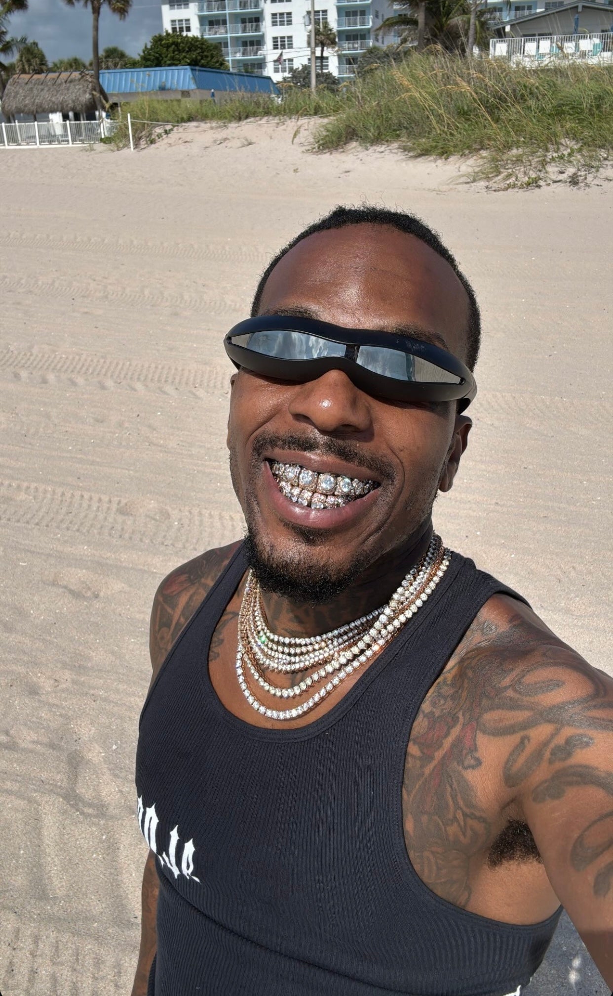 Vintage Vision Series One Black Sunglasses