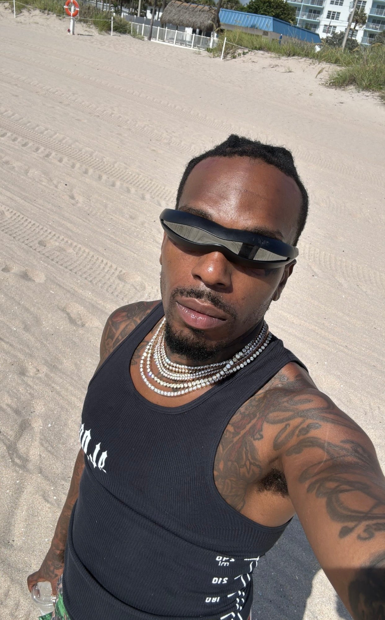 Vintage Vision Series One Black Sunglasses