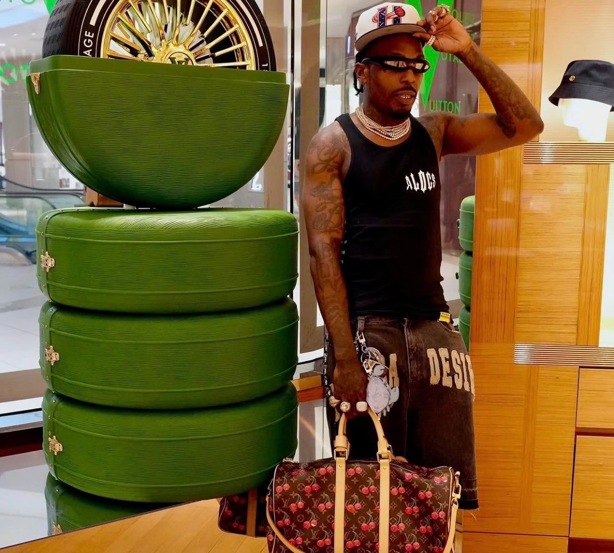 Vintage Vision Series One Black Sunglasses